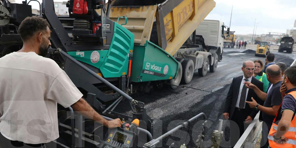 Des déchets de construction transformés en route : une nouvelle technique testée à Ben Arous !